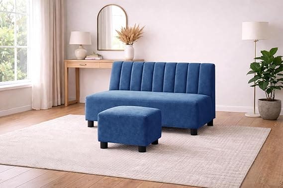 Rosebell Sofa with Ottoman Combo